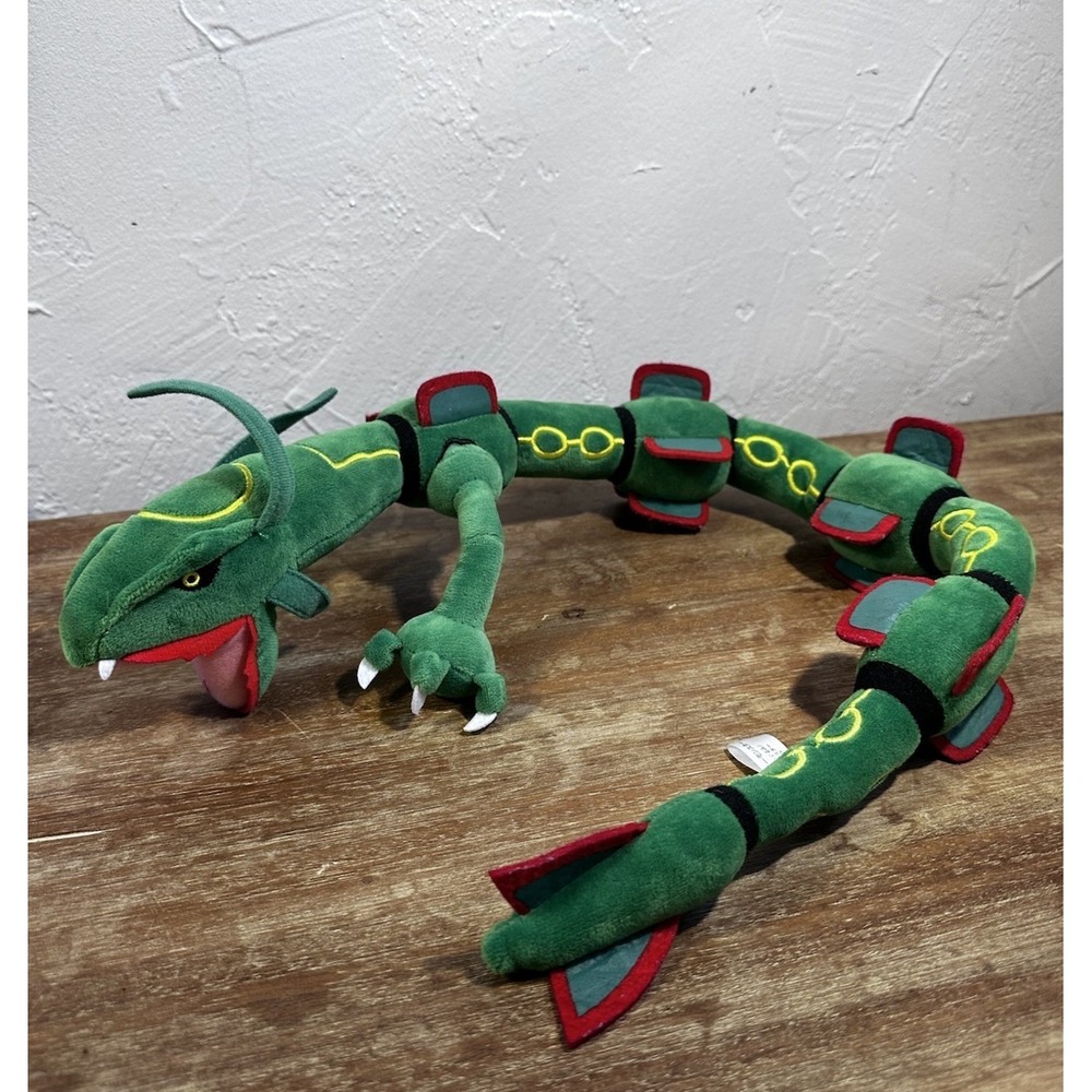 Pokemon 30" Rayquaza Plush Toy Cartoon Game Stuffed Animal